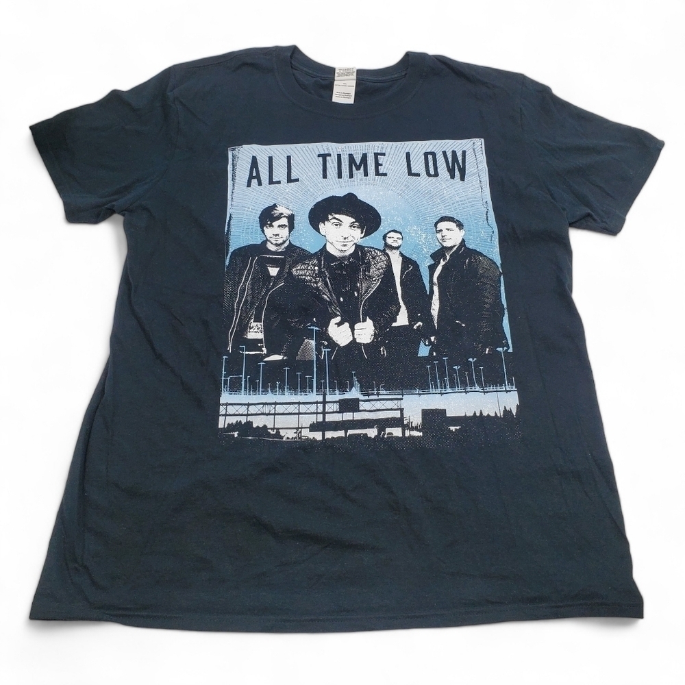 All Time Low Back to the Future Hearts 2015 Tour Merchandise Band T-Shirt